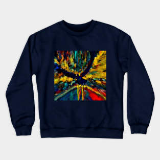 Crow Totem Crewneck Sweatshirt